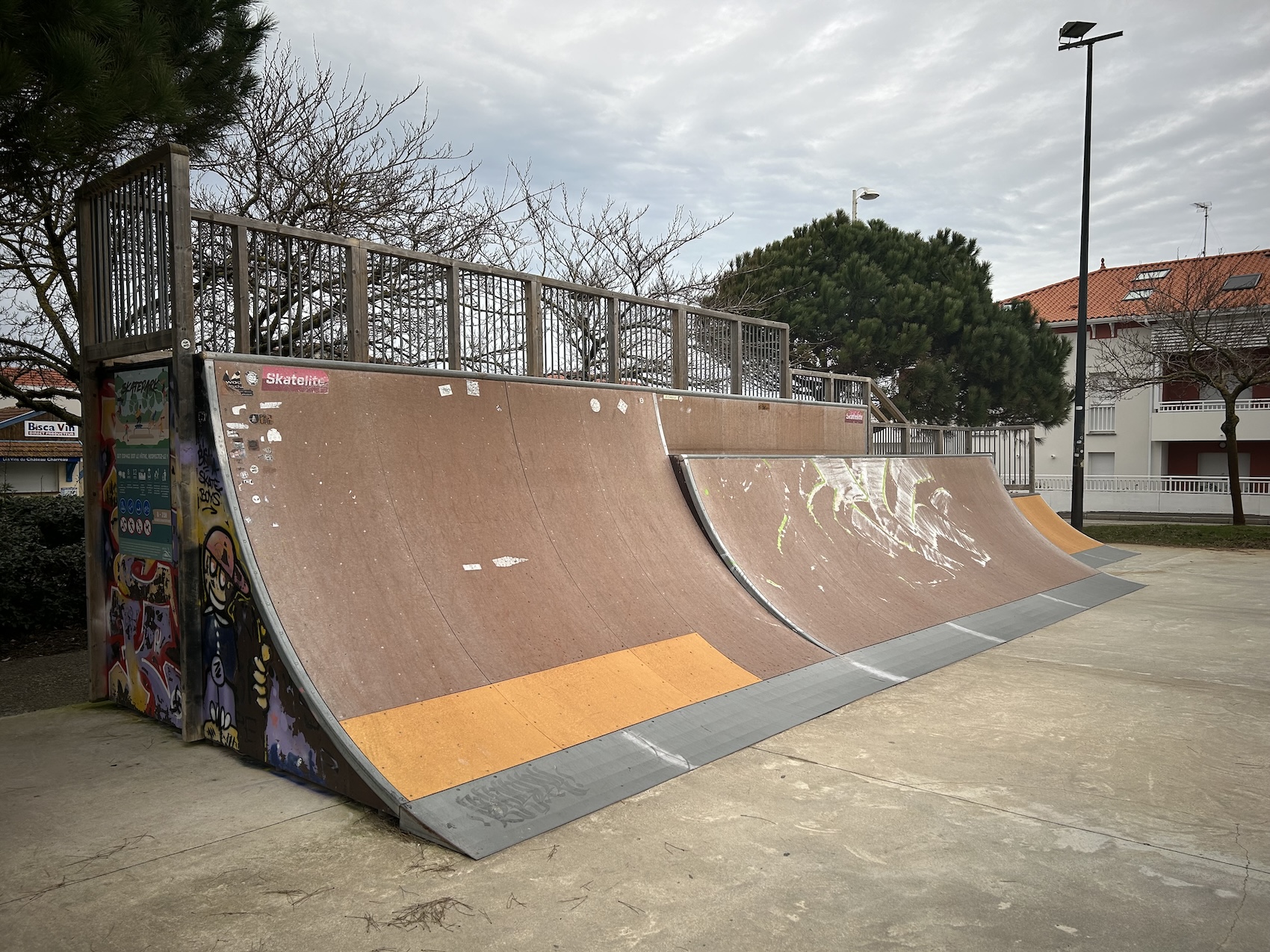 Biscarrosse plage skatepark